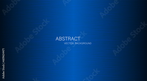 Abstract brushed dark blue metal plate texture for background image. vector illustration
