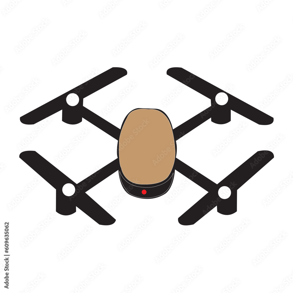 Vector drone icon symbol design drone icon or logo isolated sign symbol vector illustration - high quality  style vector icons 
