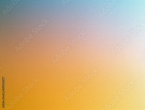 Gradient yellow and blue abstract texture horizontal background