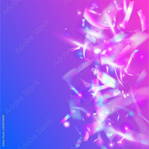 Kaleidoscope Glitter. Purple Metal Confetti. Crystal Foil. Laser Multicolor Gradient. Falling Tinsel. Surreal Art. Birthday Texture. Blur Prism. Pink Kaleidoscope Glitter