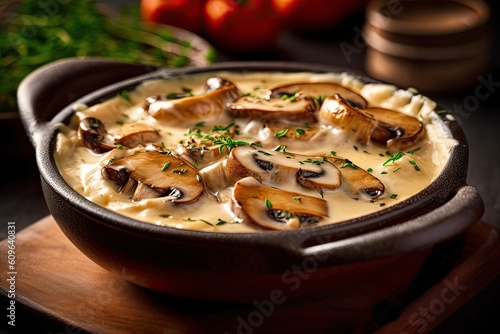 Creamy Cheesse Sauteed Mushroom photo