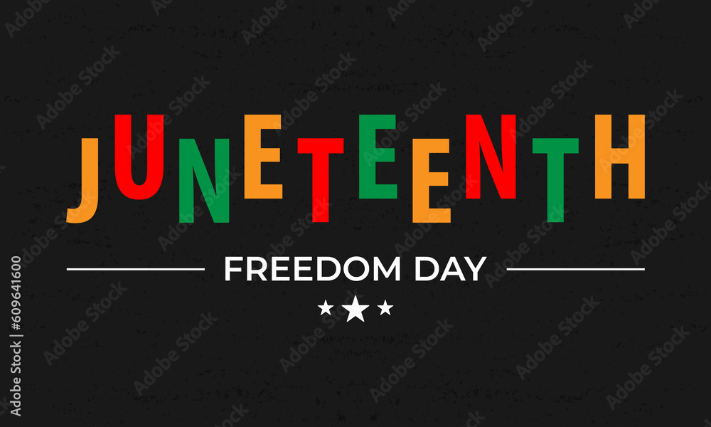Juneteenth. Freedom day vector illustration Juneteenth. Freedom day vector illustration