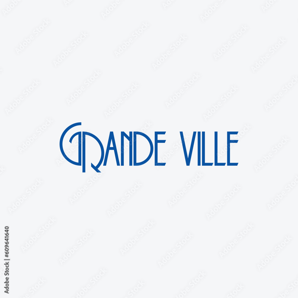 The logo for company Grande Ville