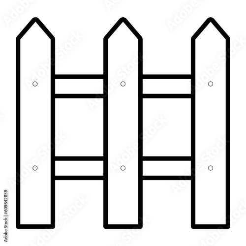Fence Outline Icon