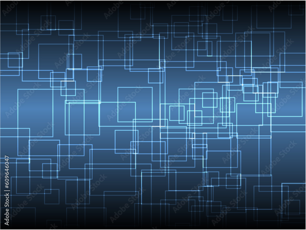 Cyber background material (blue) Cyber background material (blue)