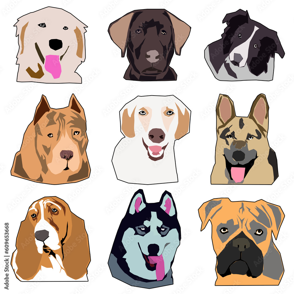 dog face icon transparent png