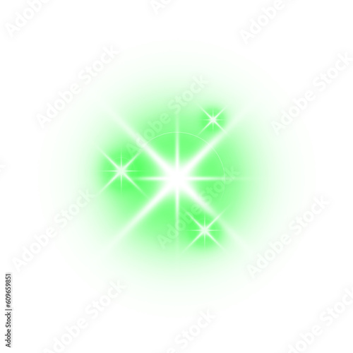 green light sparkle star