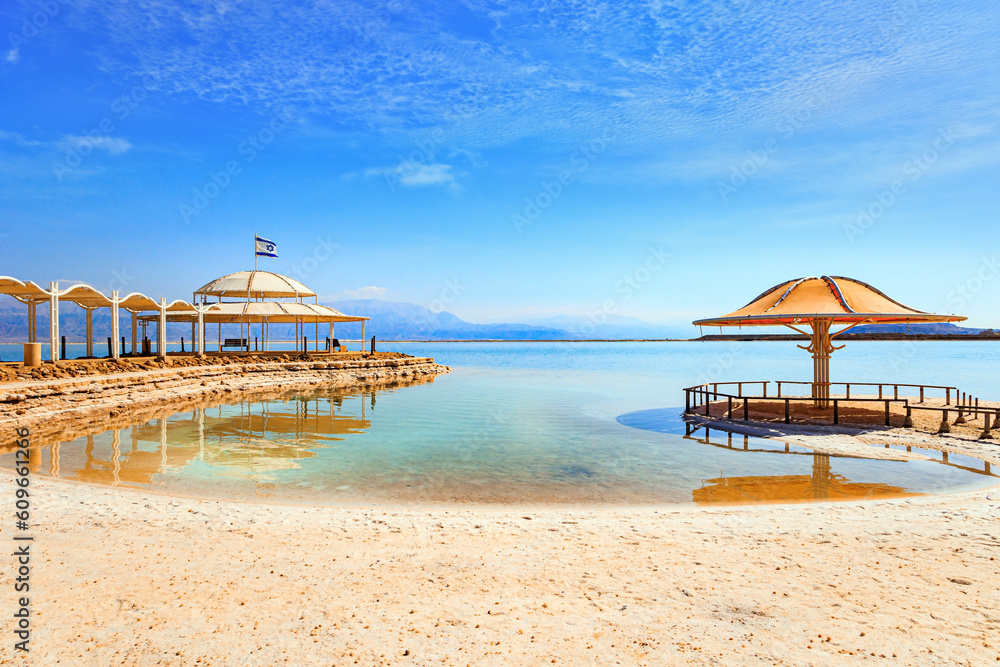 Naklejka premium The Middle East. Dead Sea
