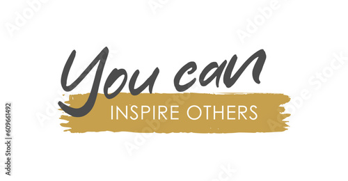 Inspire and Empower: Handwritten Lettering Vector Design for Motivation