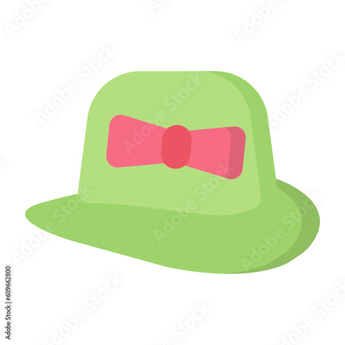 Women Hat Flat Icon