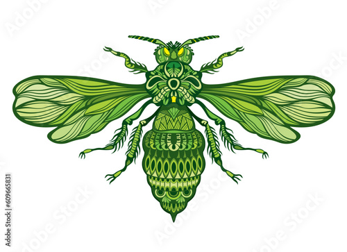 Fly Tattoo Silhouette Clipart . Housefly Insect Vector Drawing, Black Fly Tattoo Design