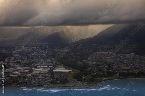 rain over the Maui