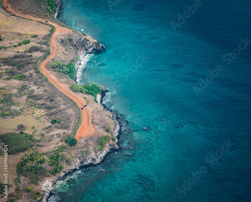 view of the coast of island © Alexey