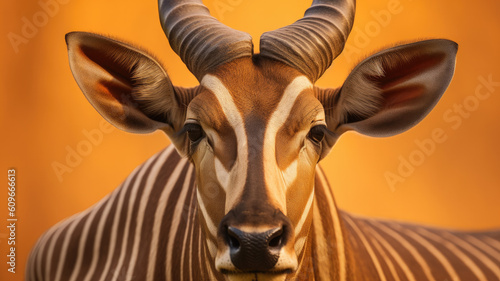 bongo in the wildlife created with Generative AI technology