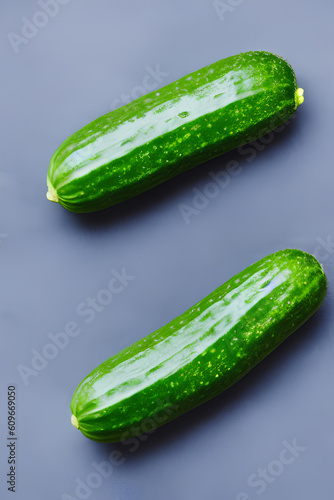 Fresh cucumber generative ai