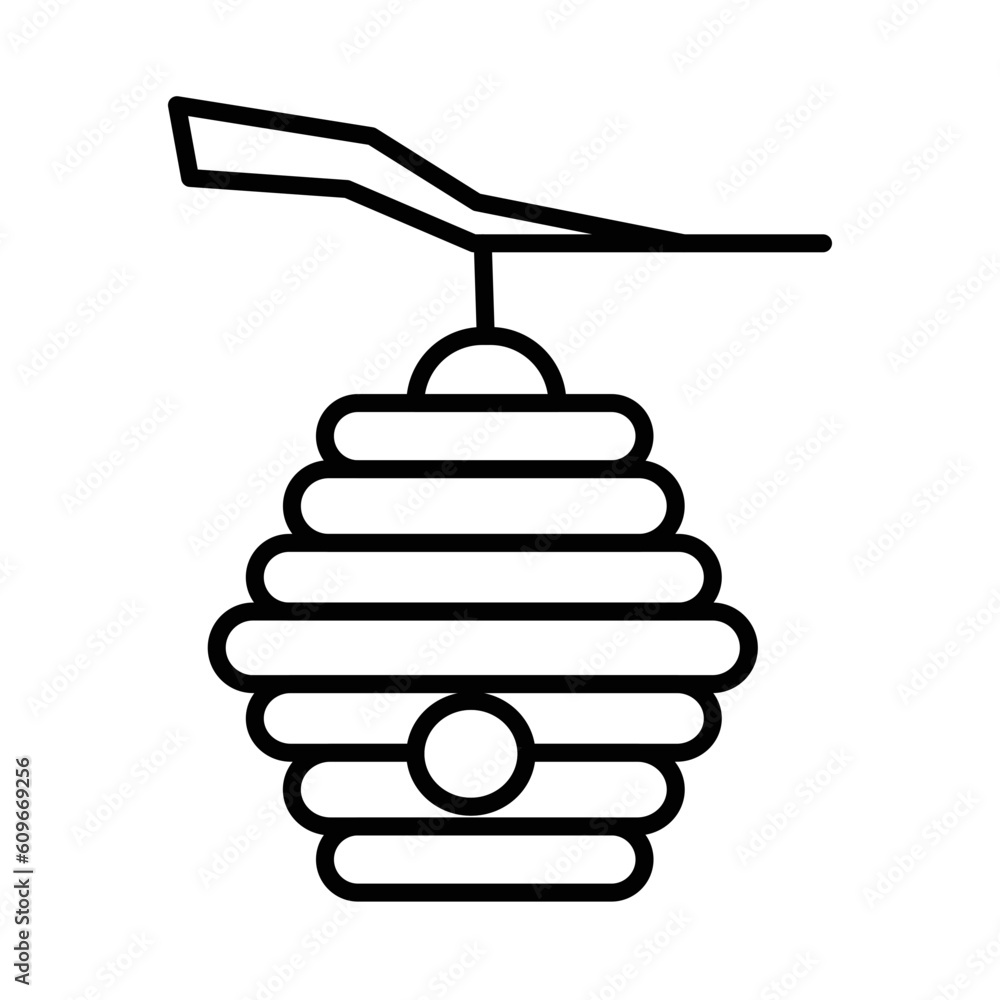 BEE NEST design vector icon design vector line icon svg BEE NEST design vector icon design vector line icon svg