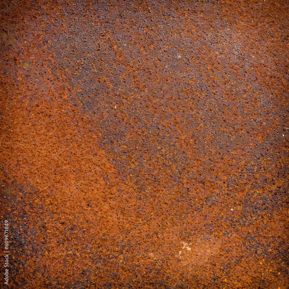 Rust texture as metal plate background Rust texture as metal plate background
