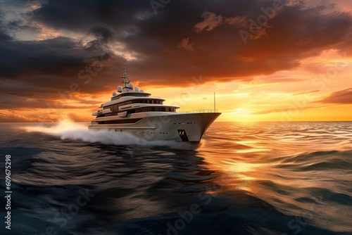 sunset_time_on_a_motor_yacht_on_ocean