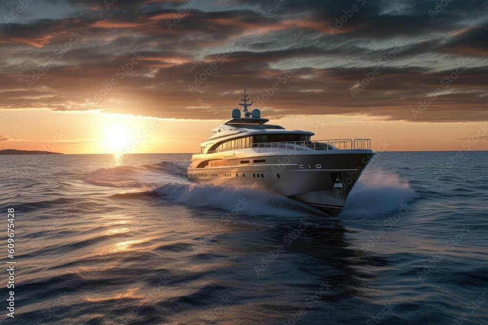 sunset_time_on_a_motor_yacht_on_ocean