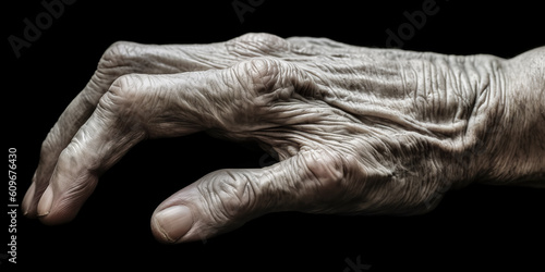 A artist's rendering of a hand, its intricate details revealed in every line and crease - generative ai