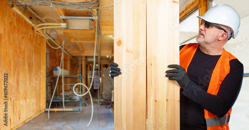 Man builder. Construction c...