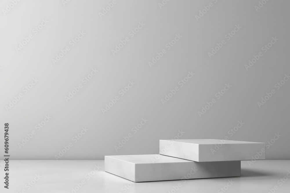 3d render podium for product display Generated AI 3d render podium for product display Generated AI