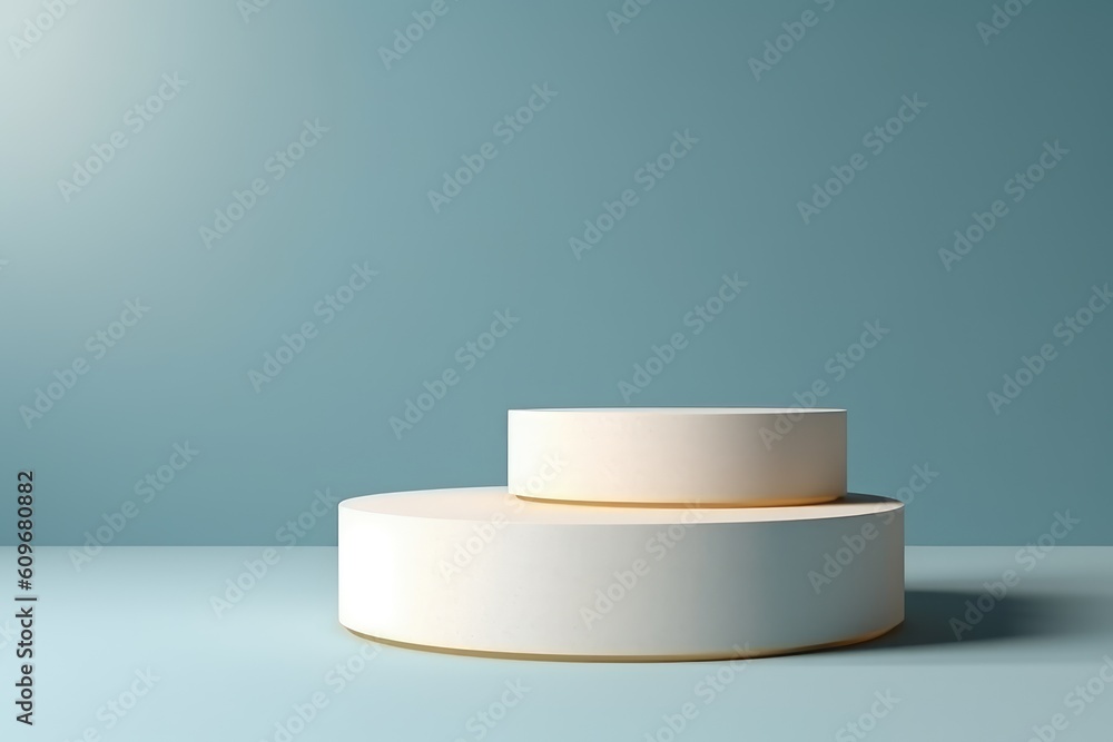 3d render podium for product display Generated AI 3d render podium for product display Generated AI