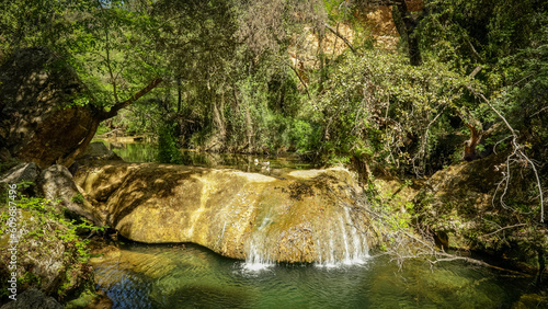Bilde på lerret Sillans la cascade en Provence