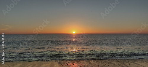 sunrise on the beach