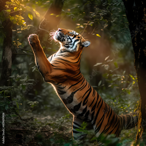 Tiger At Forest © Darwis