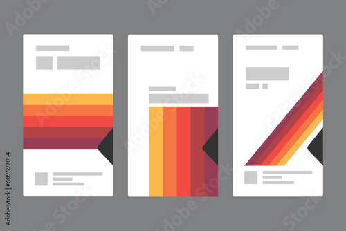 set of three white blank vhs betamax cassette cover templates 80s 90s nostalgia video cassette	