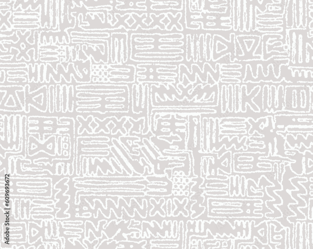 Hand drawn abstract seamless pattern, ethnic background, simple style - great for textiles, banners, wallpapers, wrapping - vector design Hand drawn abstract seamless pattern, ethnic background, simple style - great for textiles, banners, wallpapers, wrapping - vector design