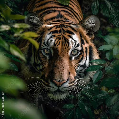 Tiger At Forest © Darwis