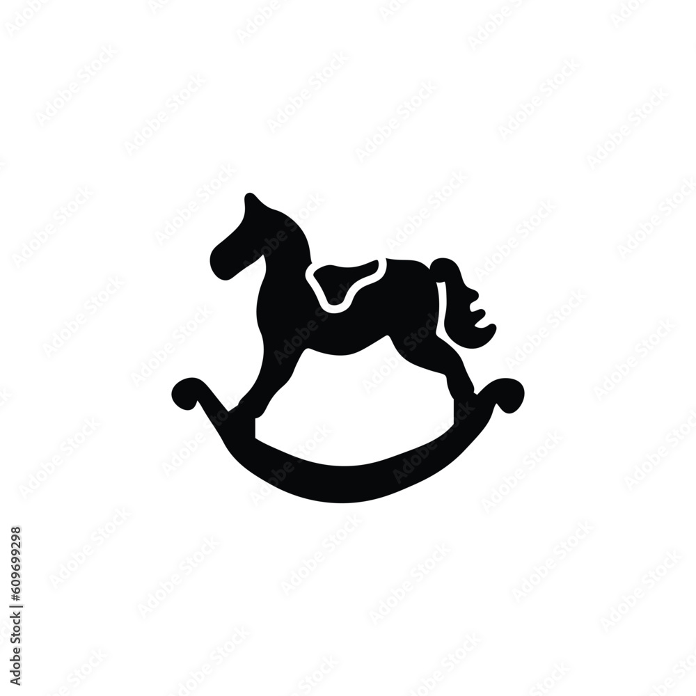 Fototapeta premium rocking horse