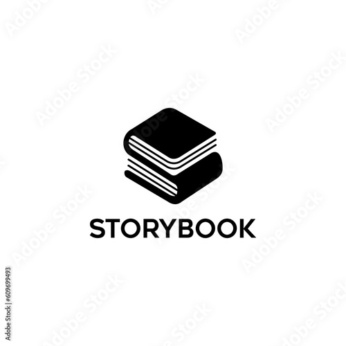 LETTER S SHAPE BOOK LOGO