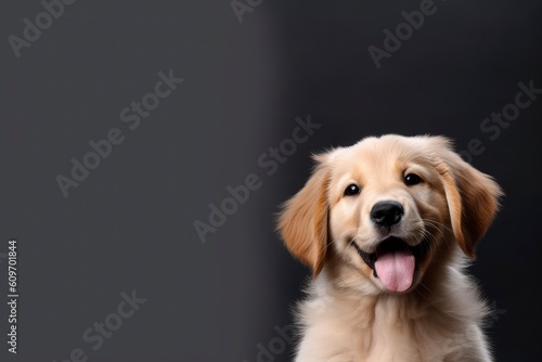 The Golden Retriever Dog Generative AI