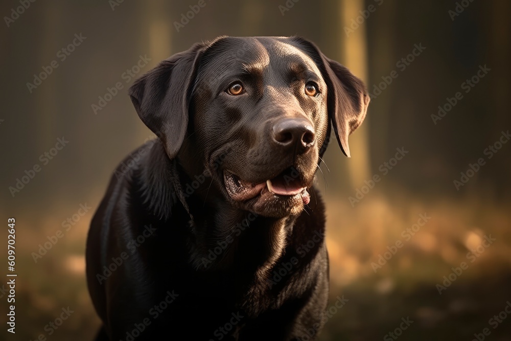 The Golden Retriever Dog Generative AI The Golden Retriever Dog Generative AI