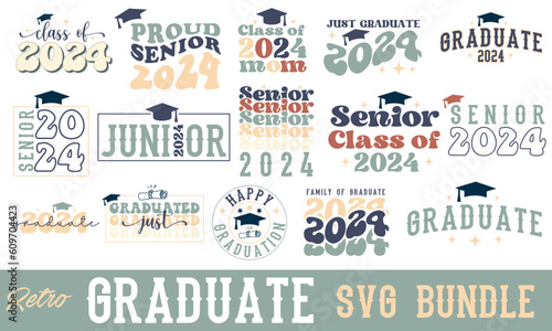 Graduate Craft T-shirt Design Bundle.