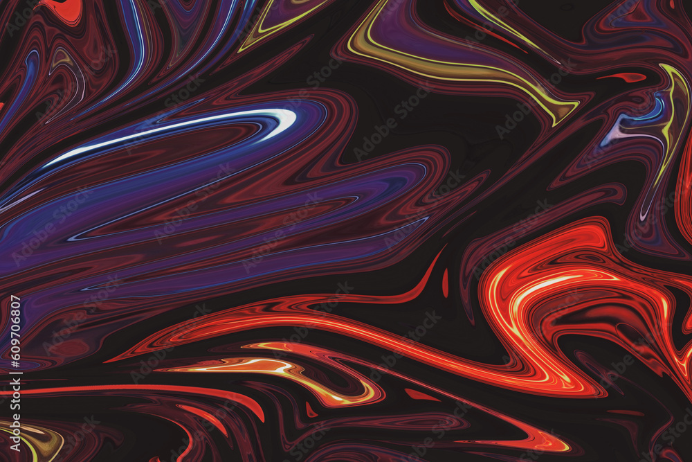 Fototapeta premium Abstact creative fluid colors backgrounds