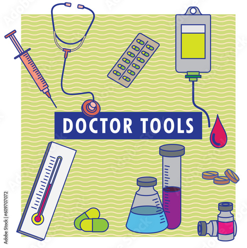 ICON TOOLS VECTOR EPS 10