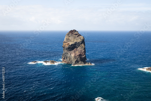 Rocky Outcropping off the Ponta de Sao Lorenco Peninsula on the Island of Madeira photo