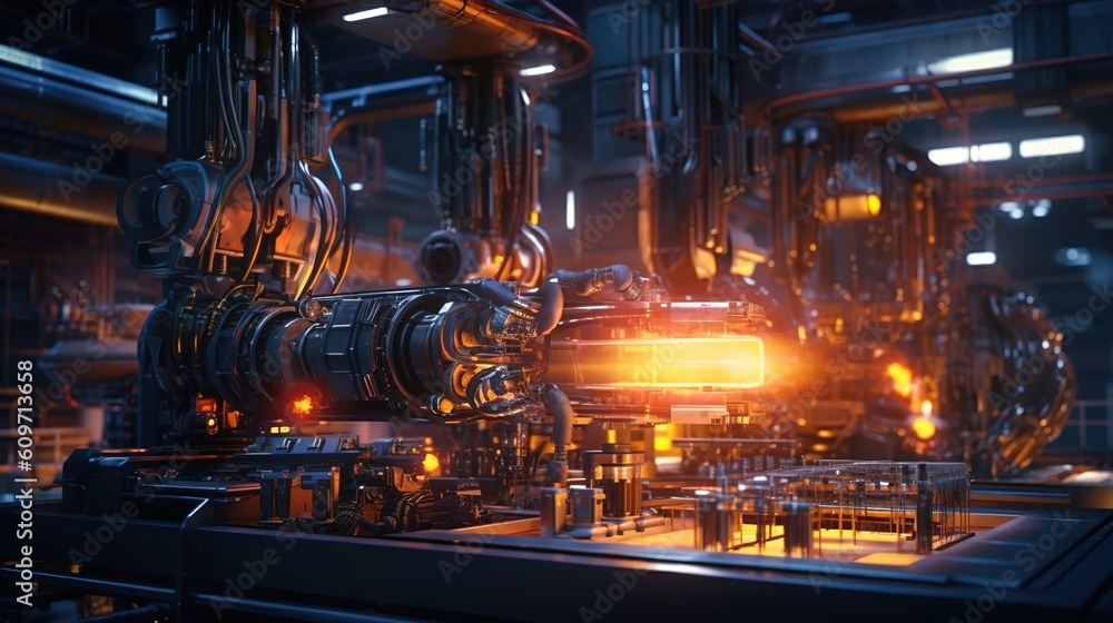 concept of future artificial intelligence industry automotive robotic digital technology manufacturing factory visual digitization concept of future artificial intelligence industry automotive robotic digital technology manufacturing factory visual digitization