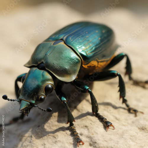 Beetle, generative AI © Dominique