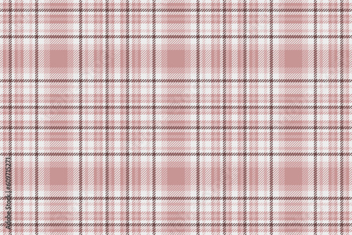 Background fabric tartan of check plaid pattern with a seamless textile texture vector.