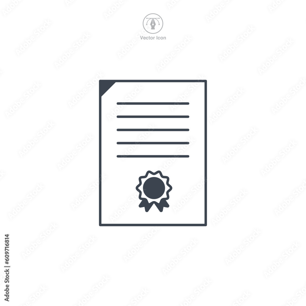 Diploma icon symbol template for graphic and web design collection logo vector illustration Diploma icon symbol template for graphic and web design collection logo vector illustration