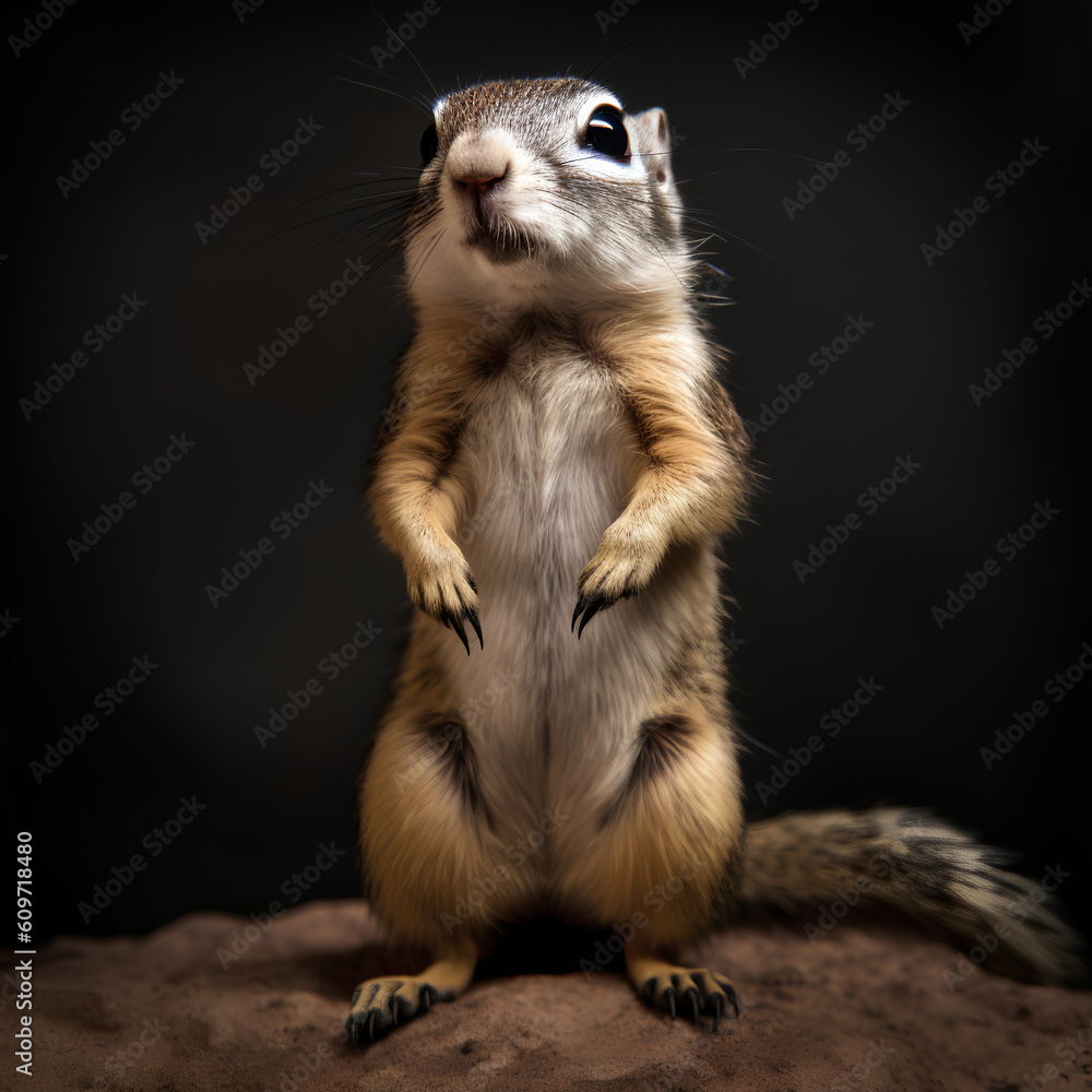 Fototapeta premium The Cute Chipmunks