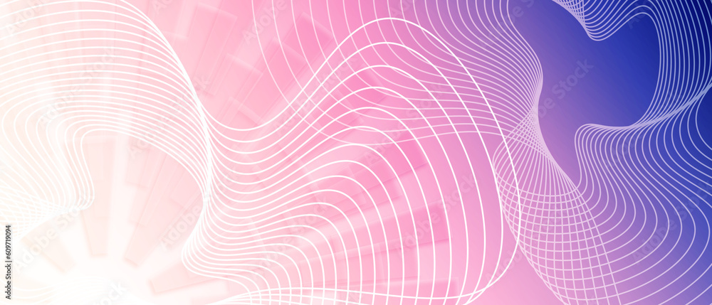 Gradient purple background with wavy lines Gradient purple background with wavy lines
