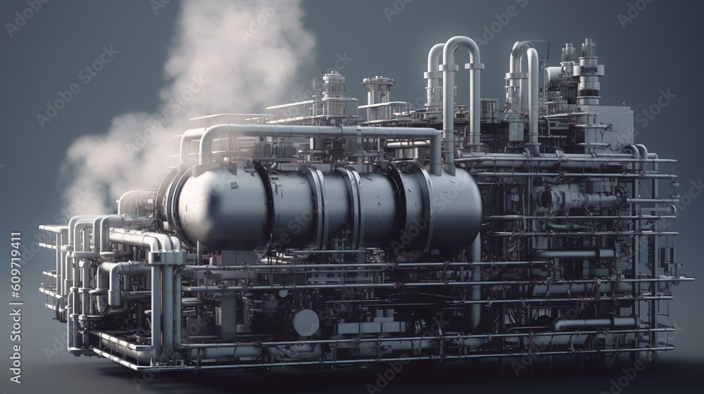 concept of future artificial intelligence industry automotive robotic digital technology manufacturing factory visual digitization