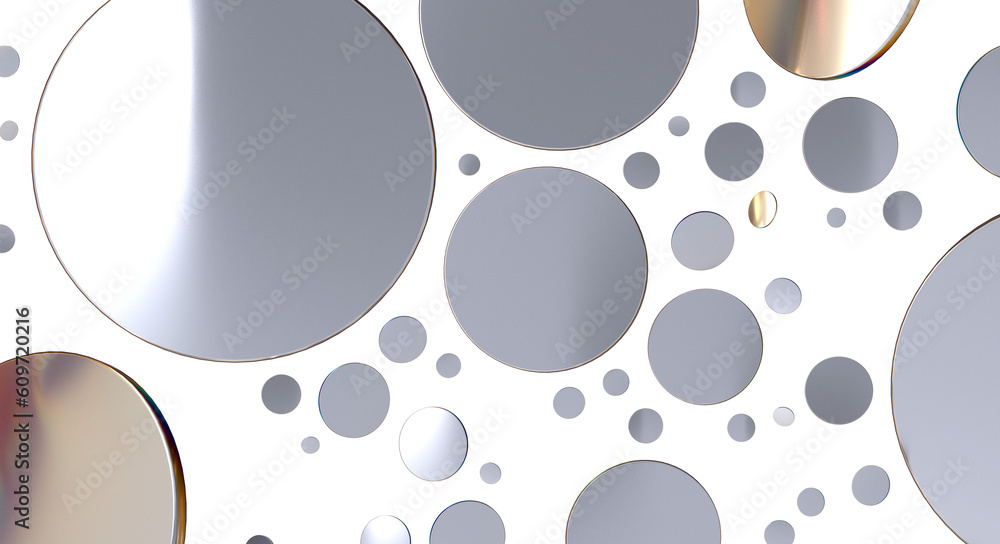 custom made wallpaper toronto digitalMulticolor confetti abstract background with a lot of falling pieces, isolated on a white background. - Silver Holographic PNG
