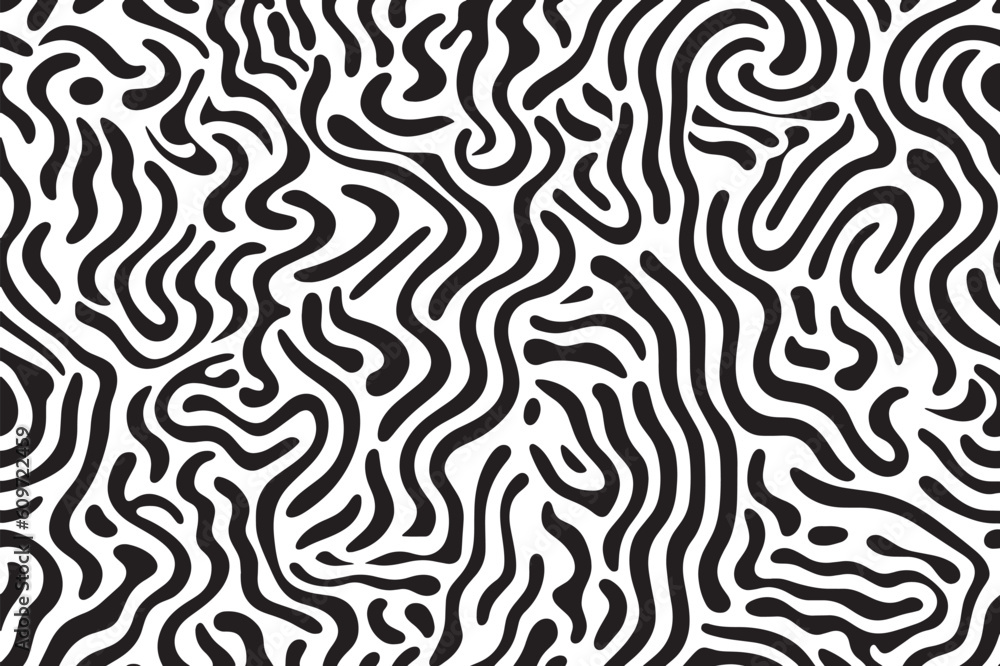 Simple black and white abstract seamless pattern Simple black and white abstract seamless pattern